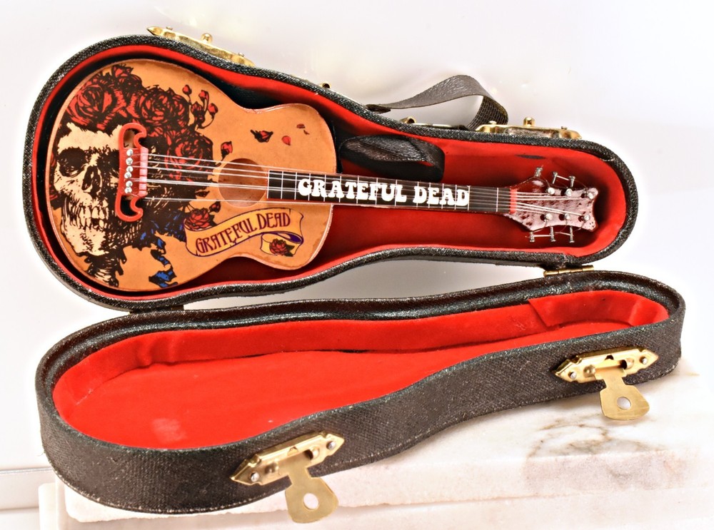 Grateful Dead Miniature Guitar Ornament