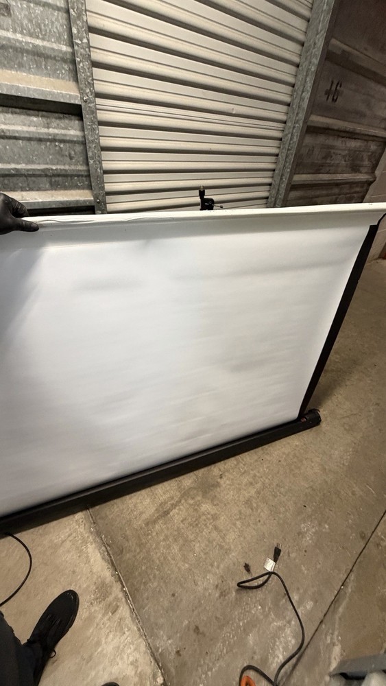 Motorized Projector Screen 92” (16:9) – Fully Working – 110V