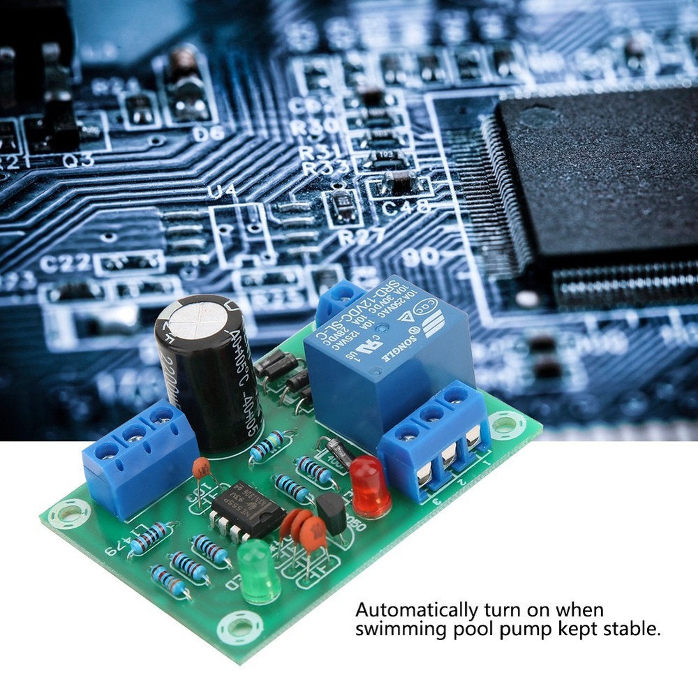 DC12V Water Level Switch Liquid Sensor Controller Module Electrical Accessory