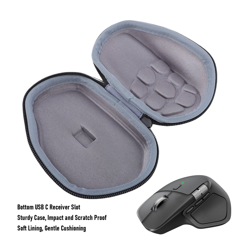 Hard Travel Mouse Case For 4 Durable Wireless Mouse Storage