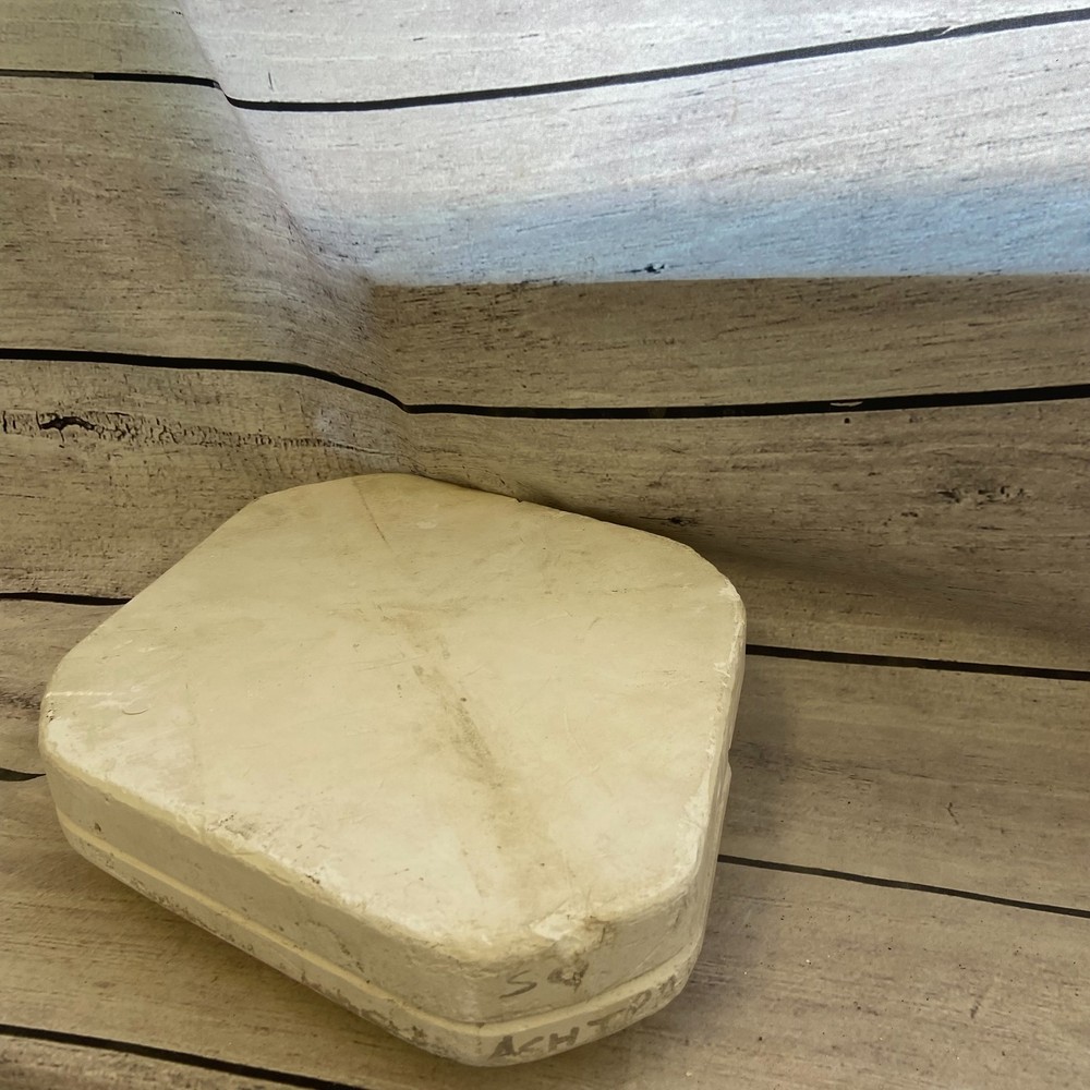 Holland Ceramic Casting Mold Square Ashtray Plate #H-64