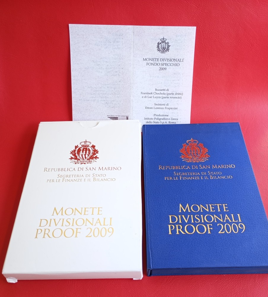 KMS San Marino 2009 PP / OVP With Case!! / Uncirculated