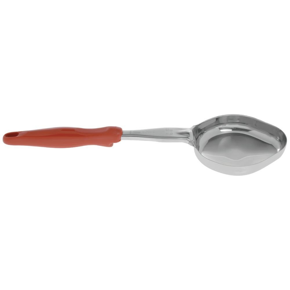 Vollrath 6412865 Spoodle - Color Coded 8 oz. Solid, Orange Handle
