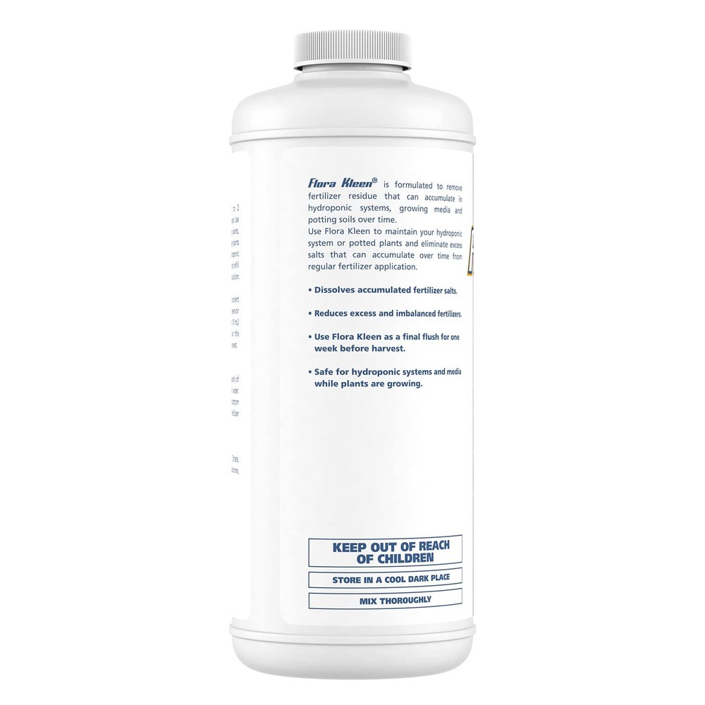 General Hydroponics FloraKleen Salt Clearing Solution, 1-Quart