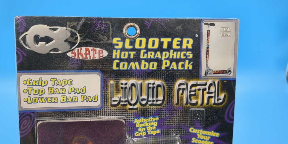 Scooter Padding Combo Pack Racing Flames NEW