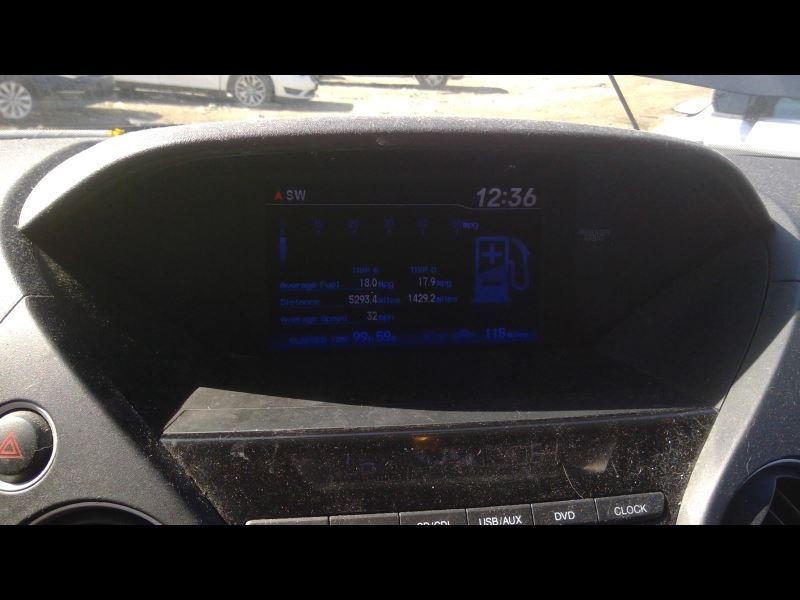2012 Honda Pilot Used Dash Display Screen 594-01450 No Anti-Theft Code