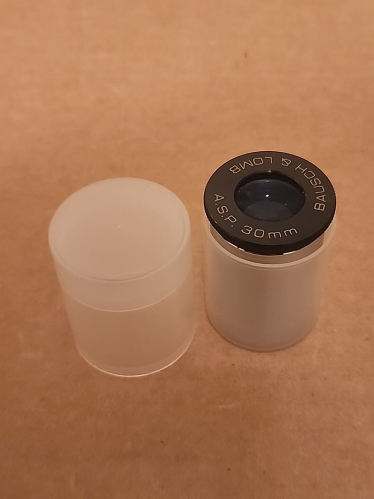 Bausch & Lomb Microscope lens 30mm A.S.P