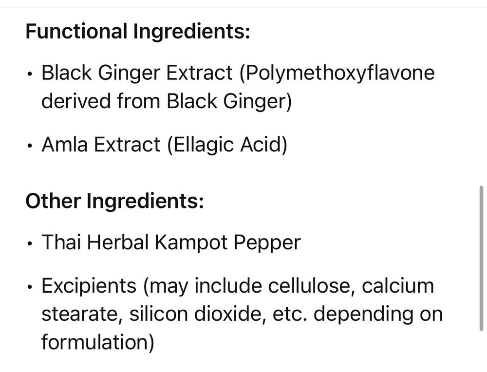 SLILIN F Fat Burning Supple Basic Metabolism Support Ginger
