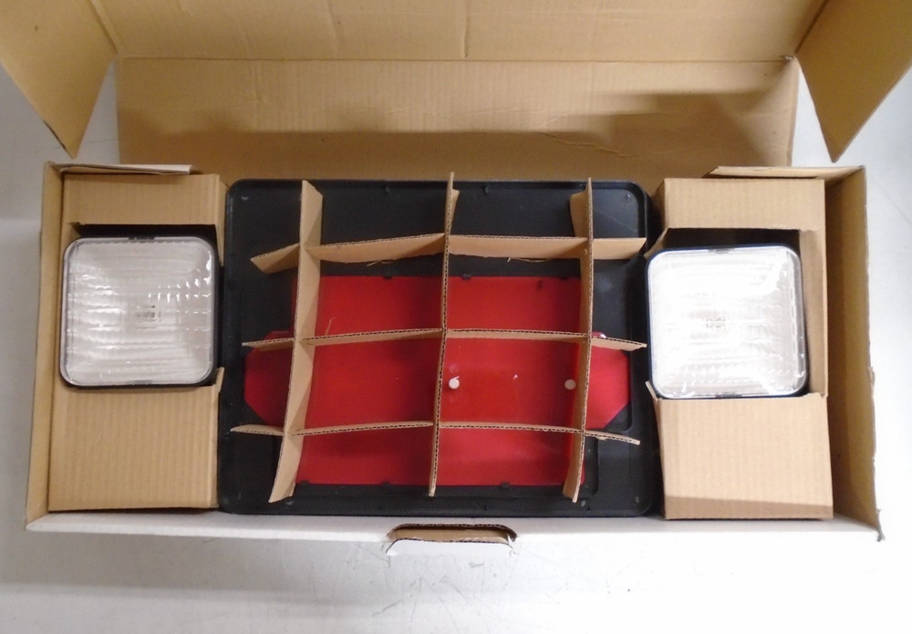 NEW Exitronix Emergency Exit & Lighting Fixture | VEX-U-BP-WB-BL-EL9 | Black