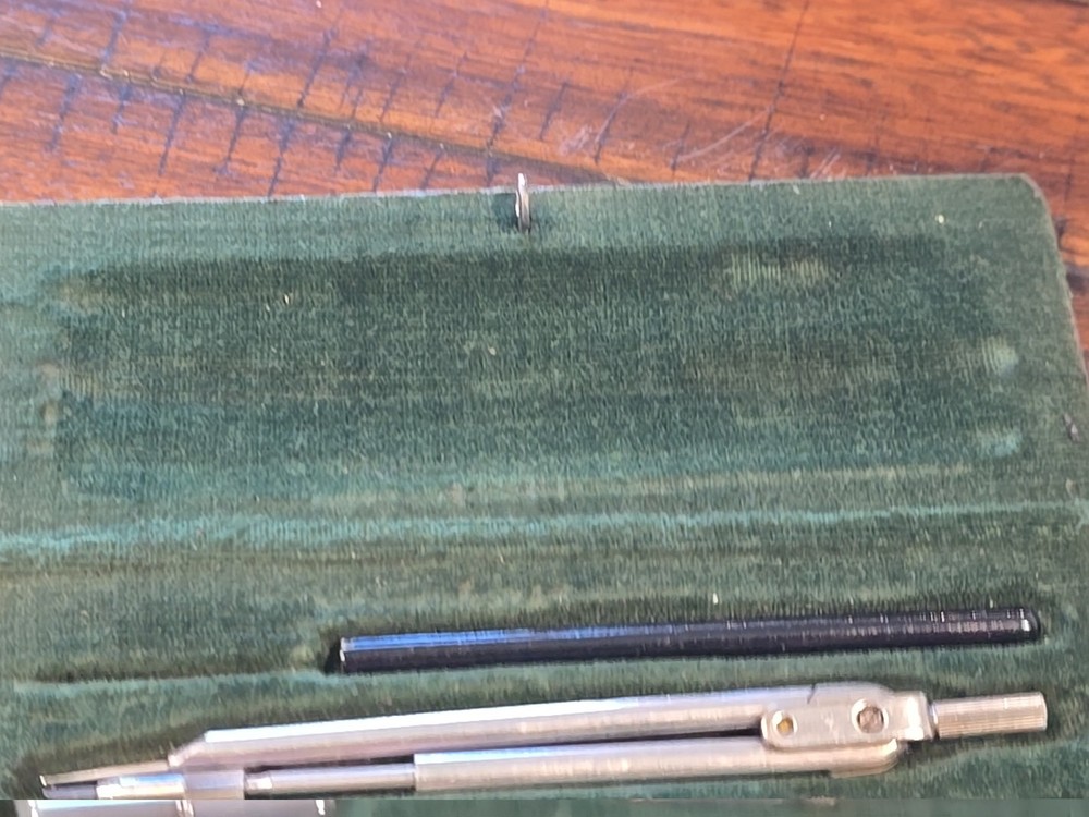 Vintage Drafting Engineering Technical Drawing Set In case Germany Dietzgen?