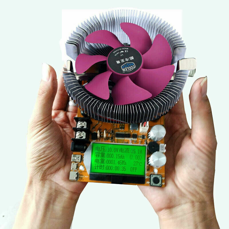 150W USB Constant Current Electronic Load Battery Discharge Capacity Tester 200V