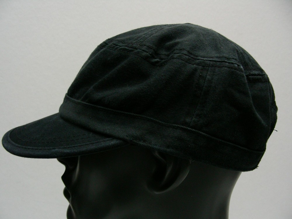 ABSOLUT - BLACK - ONE SIZE ADJUSTABLE CADET STYLE CAP HAT!
