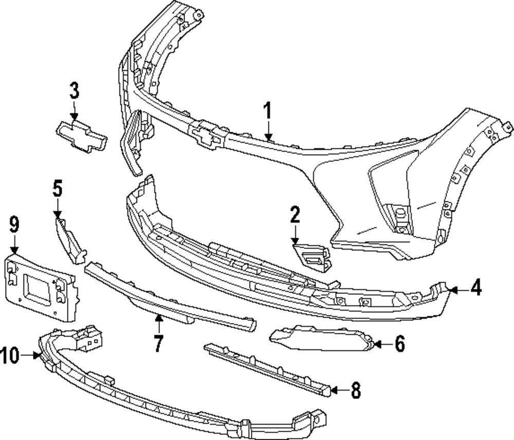 Genuine GM Center Plate 42827783