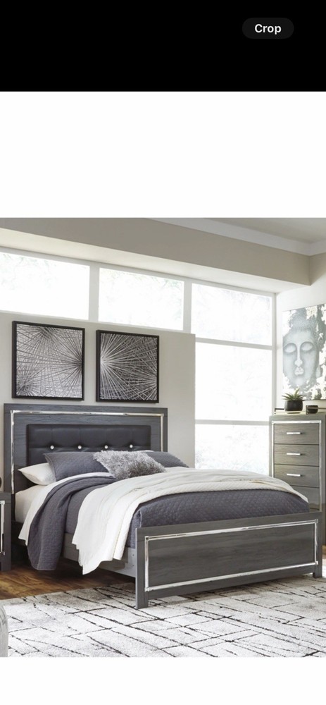 LED Light BED-SET Includes Bed Frame, Mattresses, & Dresser
