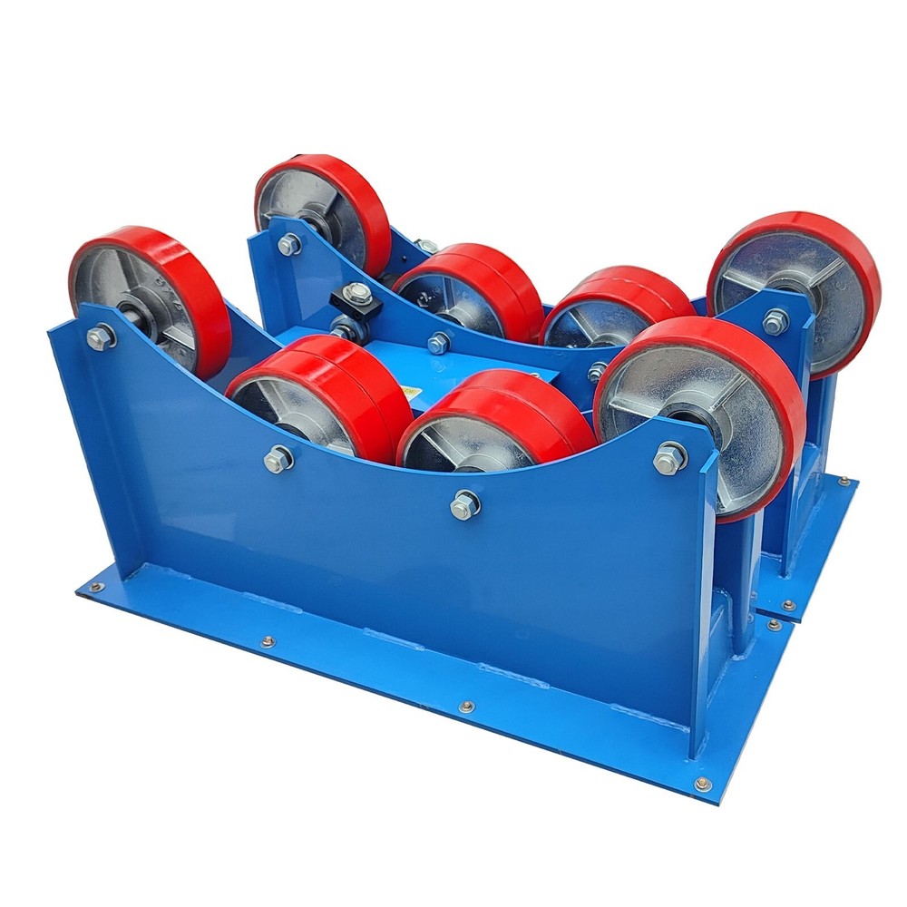 220V 3T Welding Turning Roller Rotating Adjustable Welding Roller Support Frame