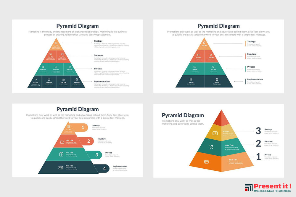 Pyramid Diagram Templates