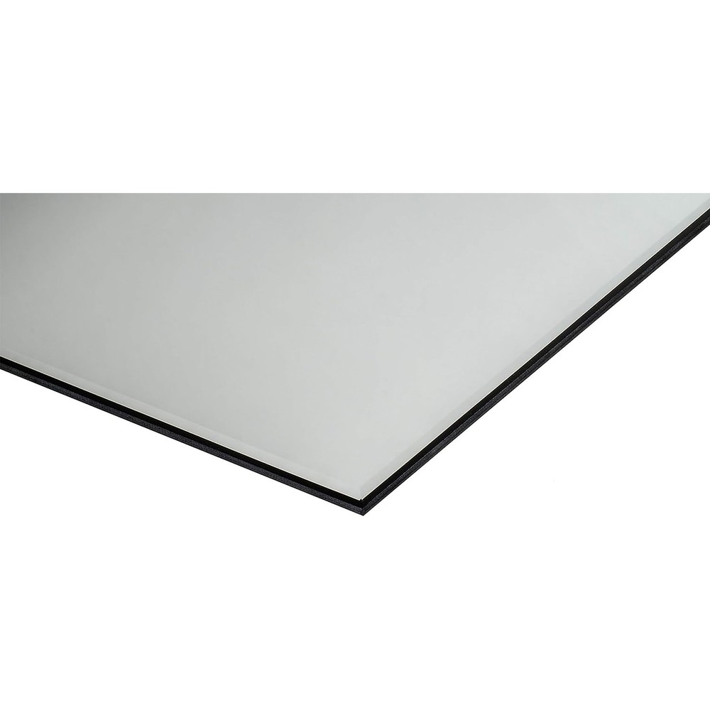 14" x 18" Decorative Frameless Beveled Edge Wall Hanging Mirror, Rectangular