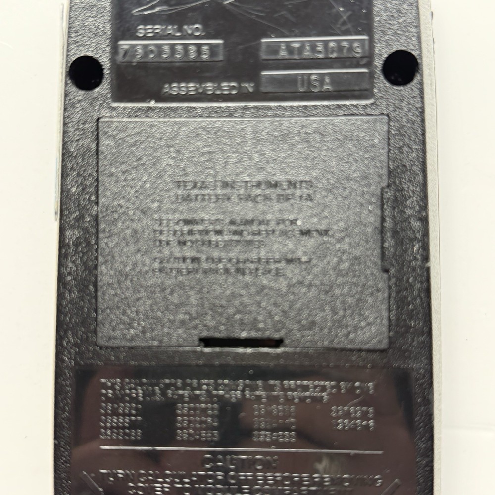 Texas Instruments TI Programmable 59 Calculator & Master Library Module 1 PARTS