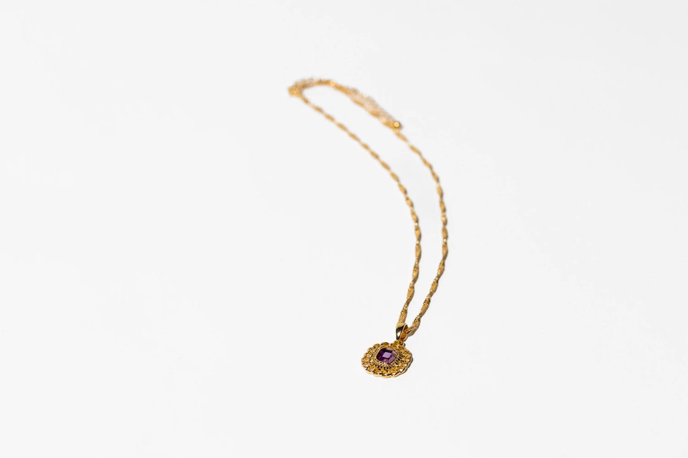 Purple Necklace