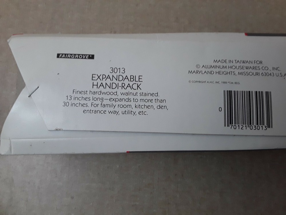 Expandable Accordion Handi Rack New