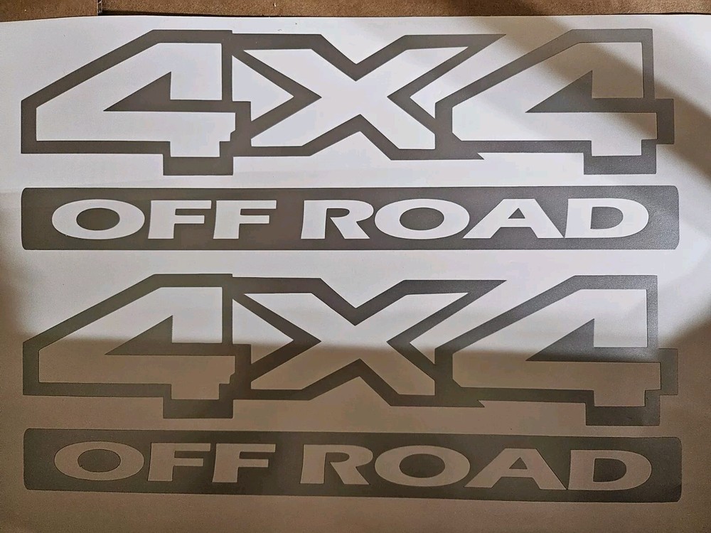 Dodge 4x4 Offroad Replacement Decals - Many Color Choices