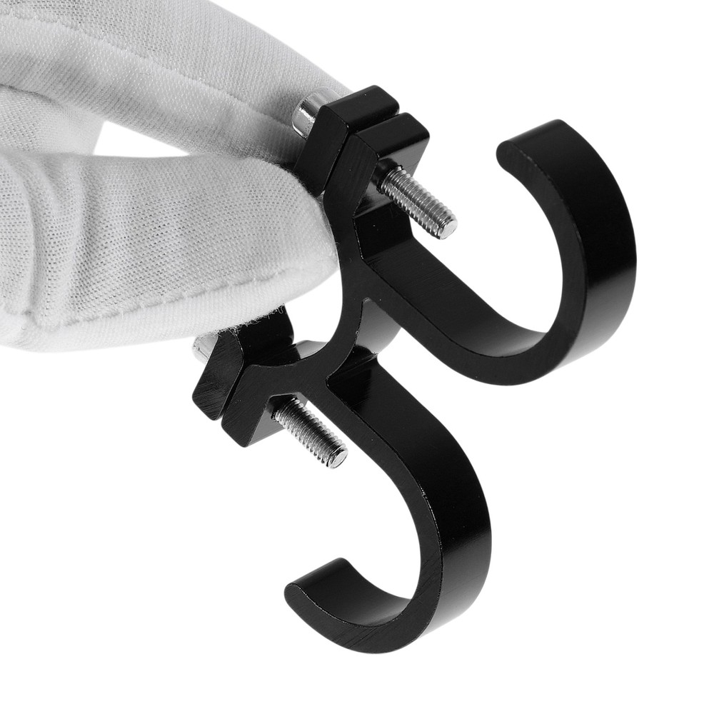 Motorcycle Hook for Rounded Key Compass 1 Set Black