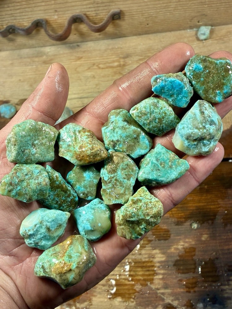 Kaolin High Matrix Turquoise. Turquoise Mountain! Beautiful!