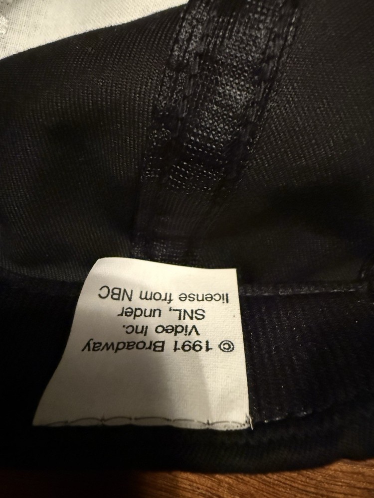 Wayne's World 1991 Vintage Snapback Hat Black