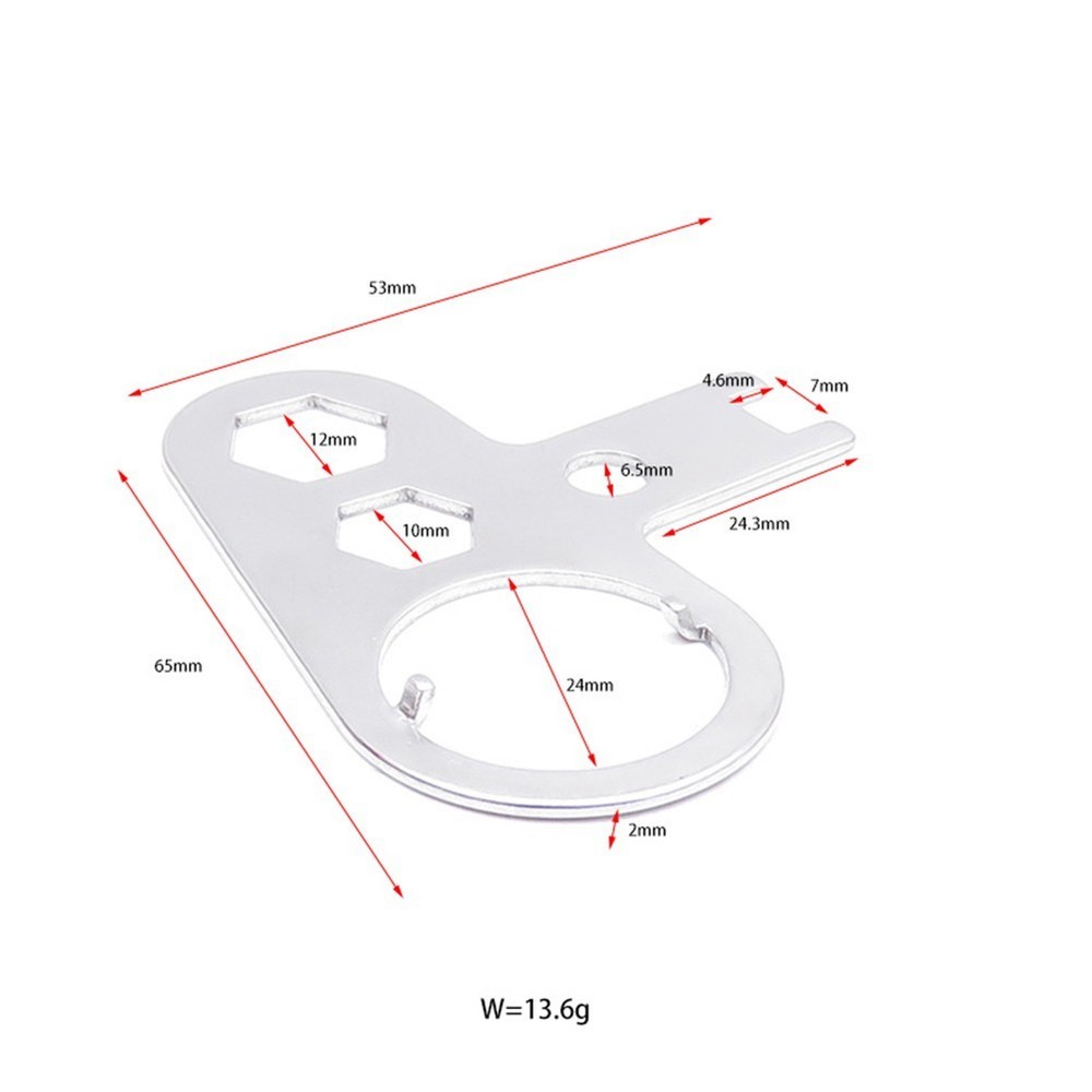 Valve Removal Tool Tools Multi-functional Removal Install Tool Tank K-shape