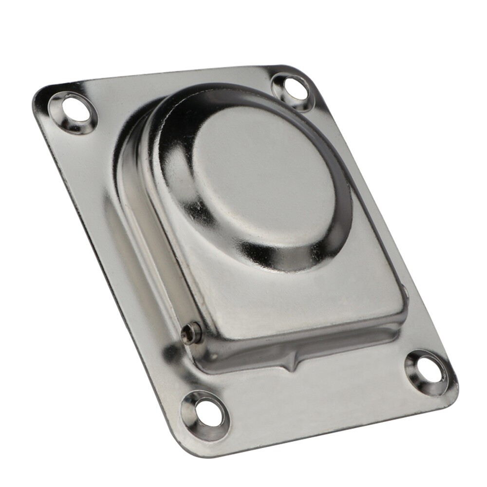 2X Marine Stainless Steel Flush Lifting Handle Ring Pull Hatch Latch