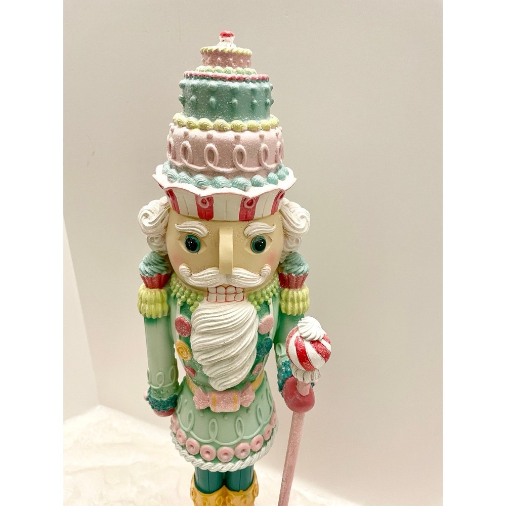 NEW Cupcakes and Cashmere Pastel Nutcracker 22"