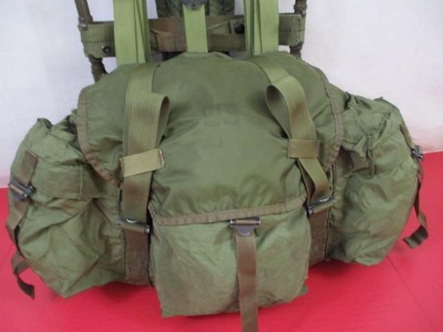 Vietnam US Army Nylon Lightweight Rucksack Pack w/Frame - Dated 1968 - Complete
