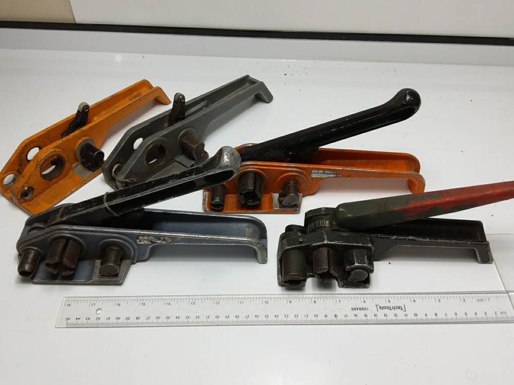 LOT OF ORGAPAK STRAPPING TOOLS (USED)
