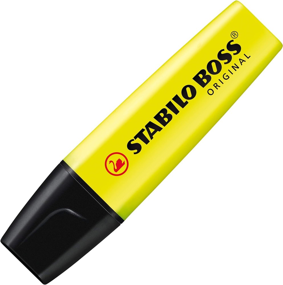 STABILO Highlighter BOSS ORIGINAL - Wallet of 8 8 Count (Pack 1), Assorted