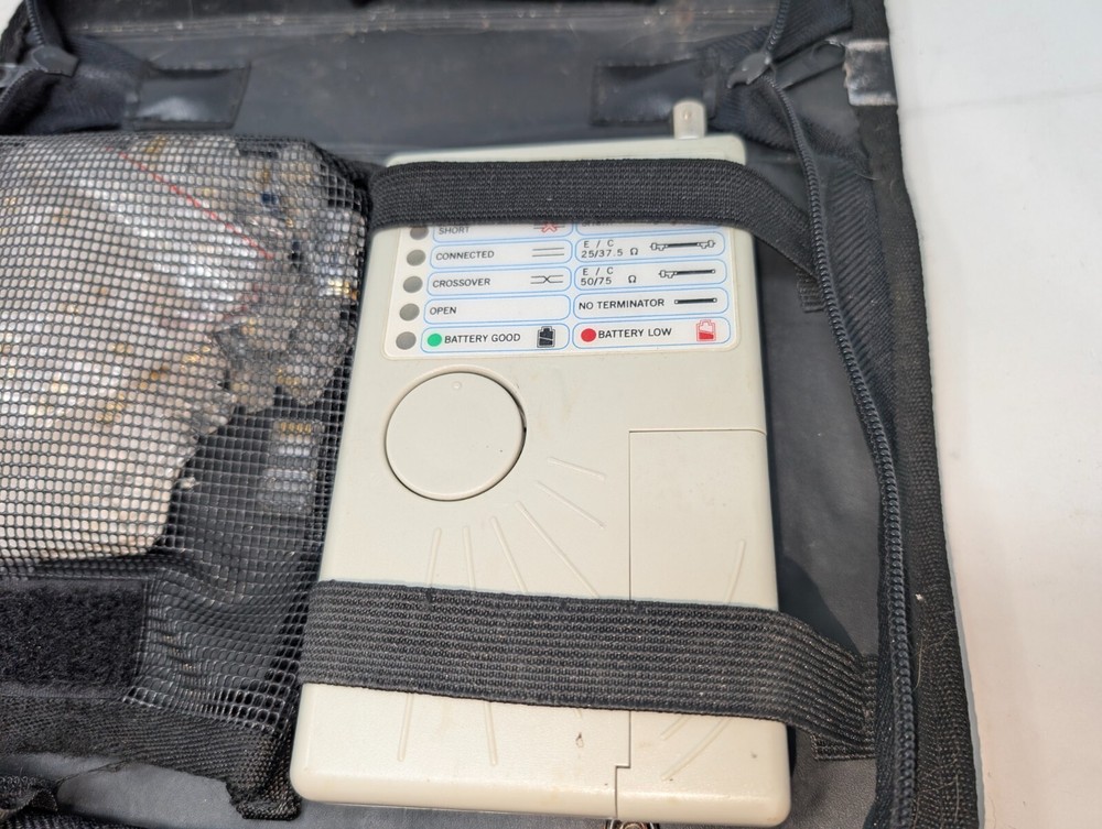 Lan Tester Tool Kit W/ Crimpers Cutters & Remote Cable Tester