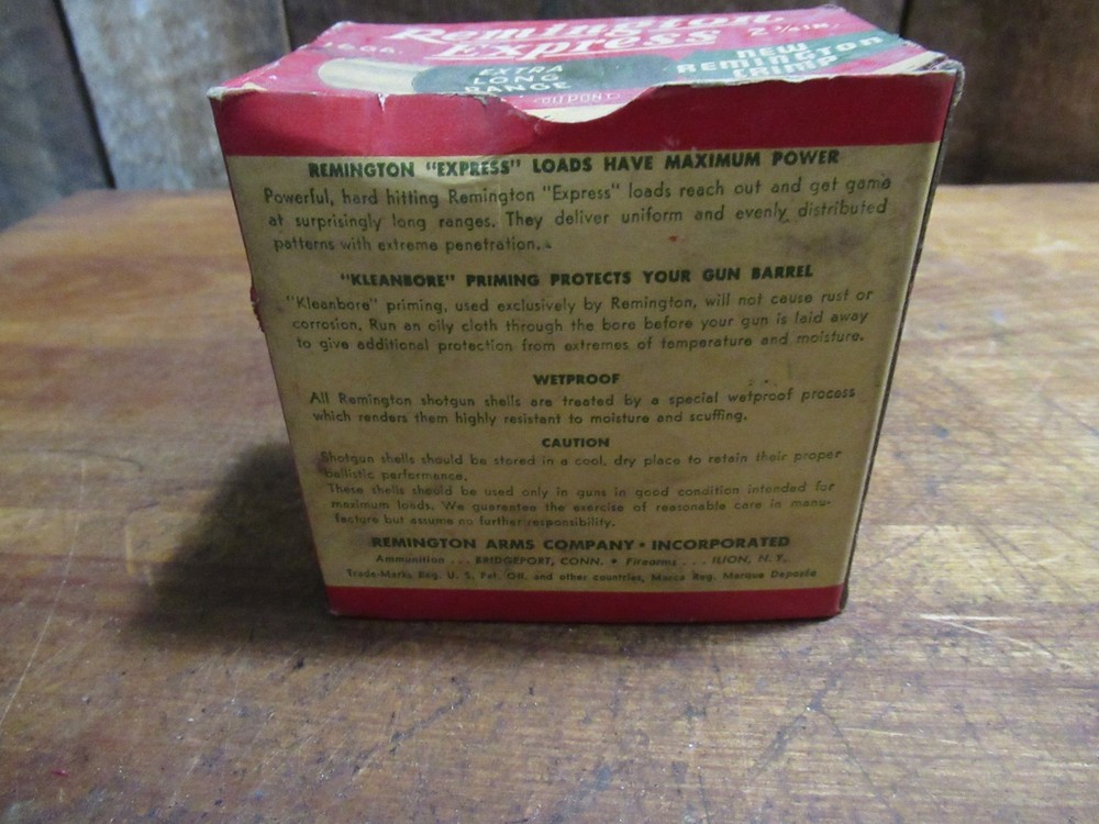 Vintage Empty Ammo Box Remington Express 16 ga. - Kleanbore (#2)