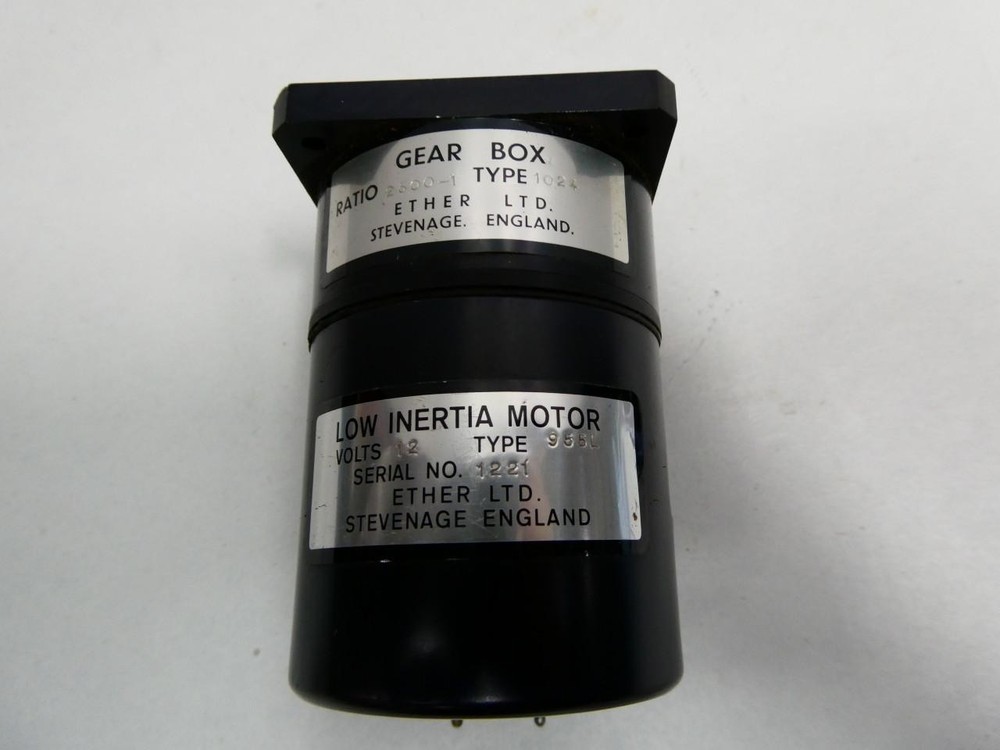 Ether Ltd 955L 1024 Gearmotor 12v-dc