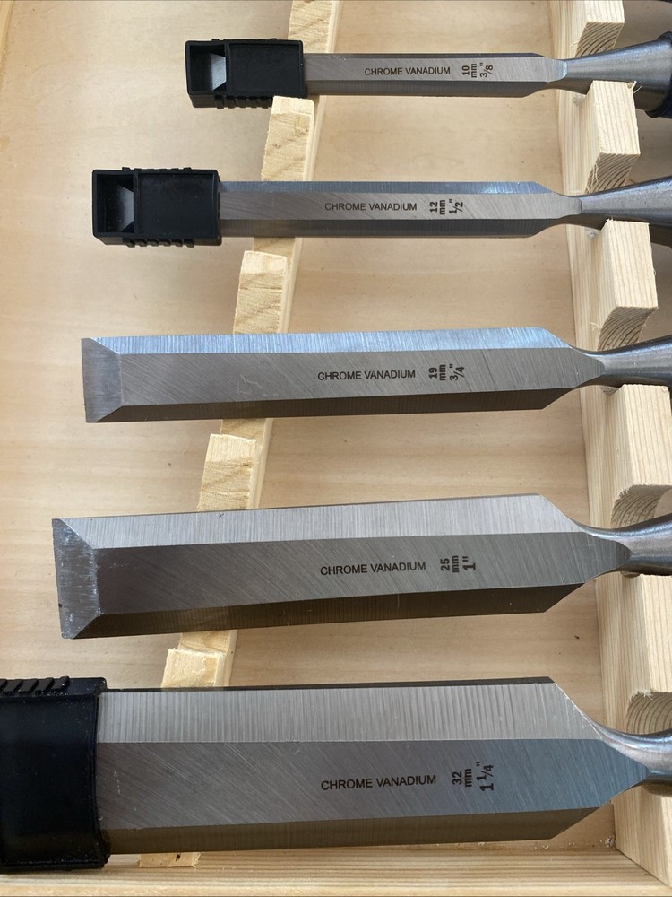 IRWIN Marples Chisel Set for Woodworking, 6-Piece