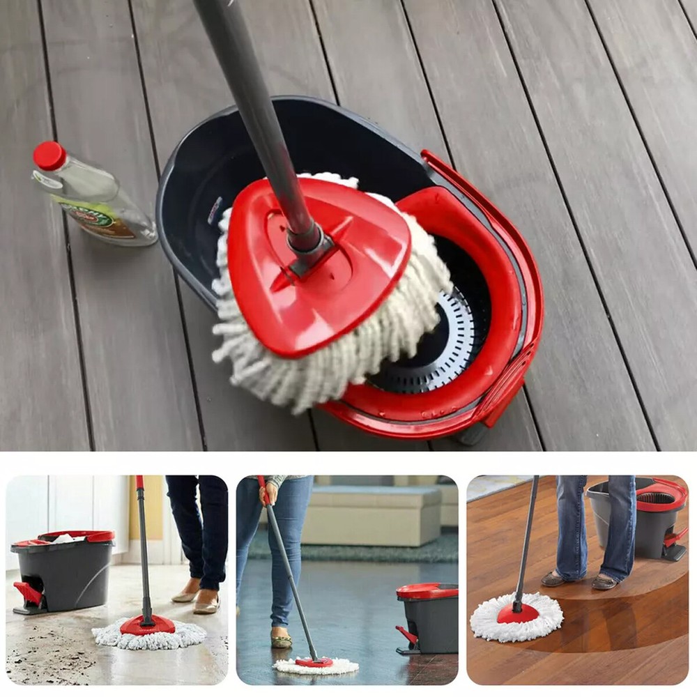 Mop for Vileda Wring Mopping Replacement Clean Microfibre Mop Refill Head Kit