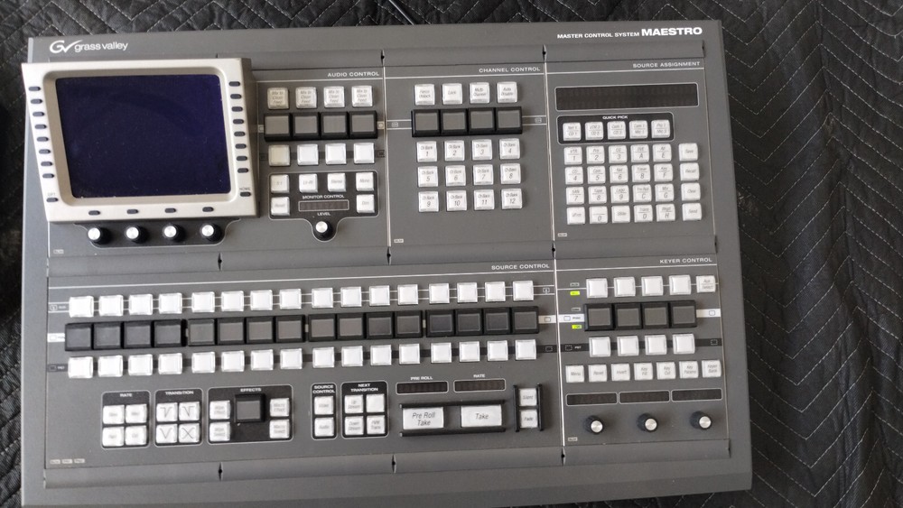 Grass Valley Group MAESTRO Video Production Center Master Control System Panel