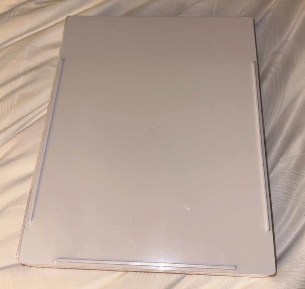 Poppin Front Loading Letter Trays White 2/Pack 100220. New In Packaging.