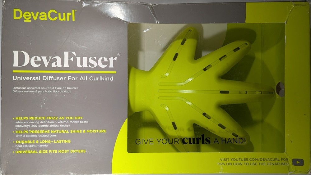 (DAMAGED BOX) DevaCurl DevaFuser Universal Diffuser