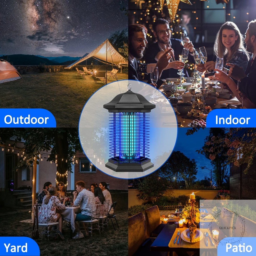 18W Bug Zapper Replacement Bulb, H-Shaped Tube with 4-Pin Base Bug Light, Replac