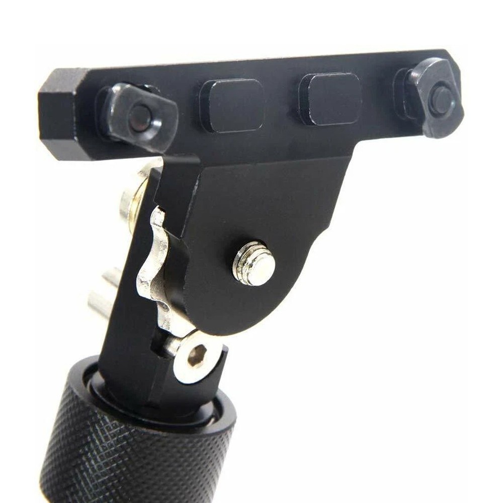 6''-9'' Adjustable M-LOK Bipod Side Rail Direct Attach 5 Settings for Leg Length