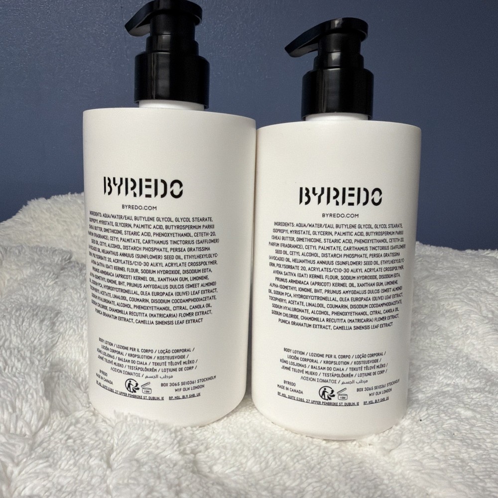 Byredo D'Afrique 2 Lotion Bundle Jumbo 450ml New