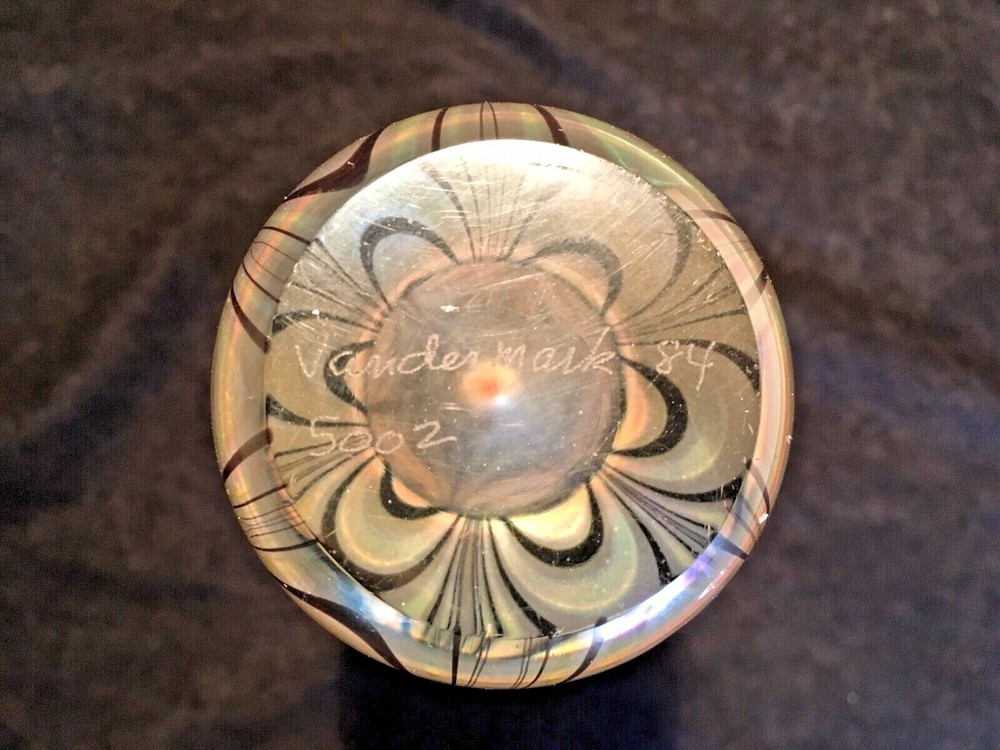 Vandermark Hand Blown Studio Art Glass Oil Diffuser 1984