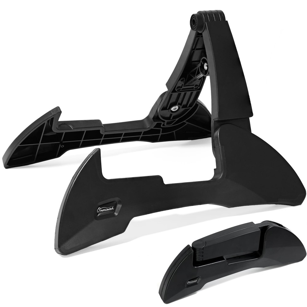 Guitar Stand, Foldable Guitar Stand with Adjustable 2-Width, Sturdy Electric ...