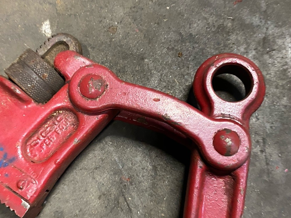 RIDGID Compound Leverage Pipe Wrench, Large Heavy Duty, Wrench Only