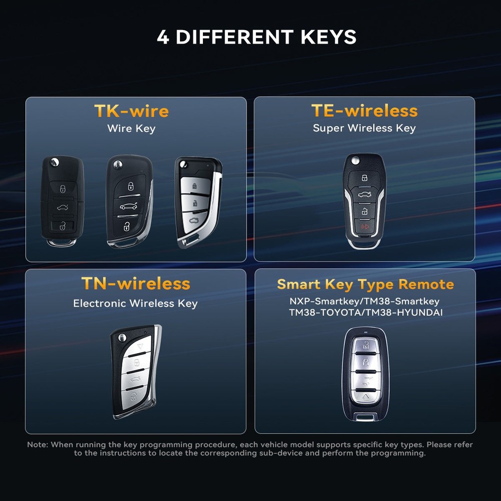 ThinkScan 689BT+TKEY101 Car Key Program Scanner Auto Diagnostic Tool V.AG Guided