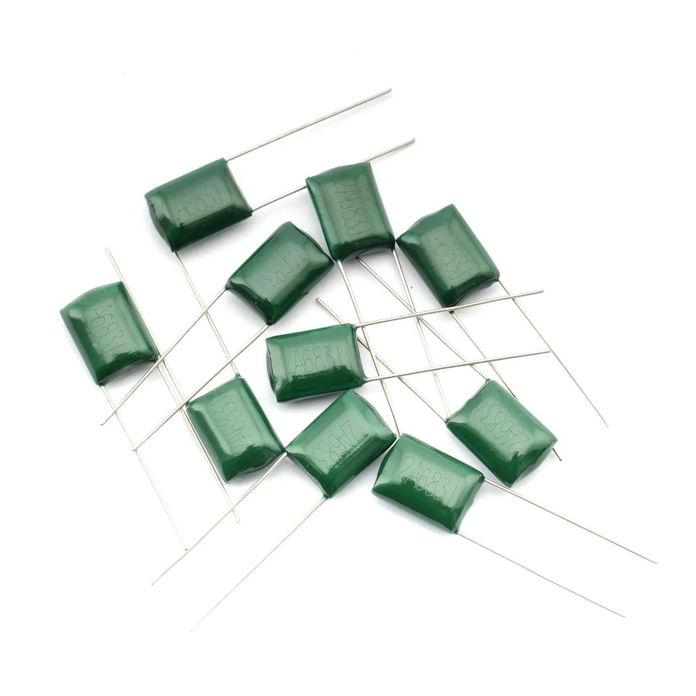 (10 Pieces ) Guitar Polyester Capacitor, Green